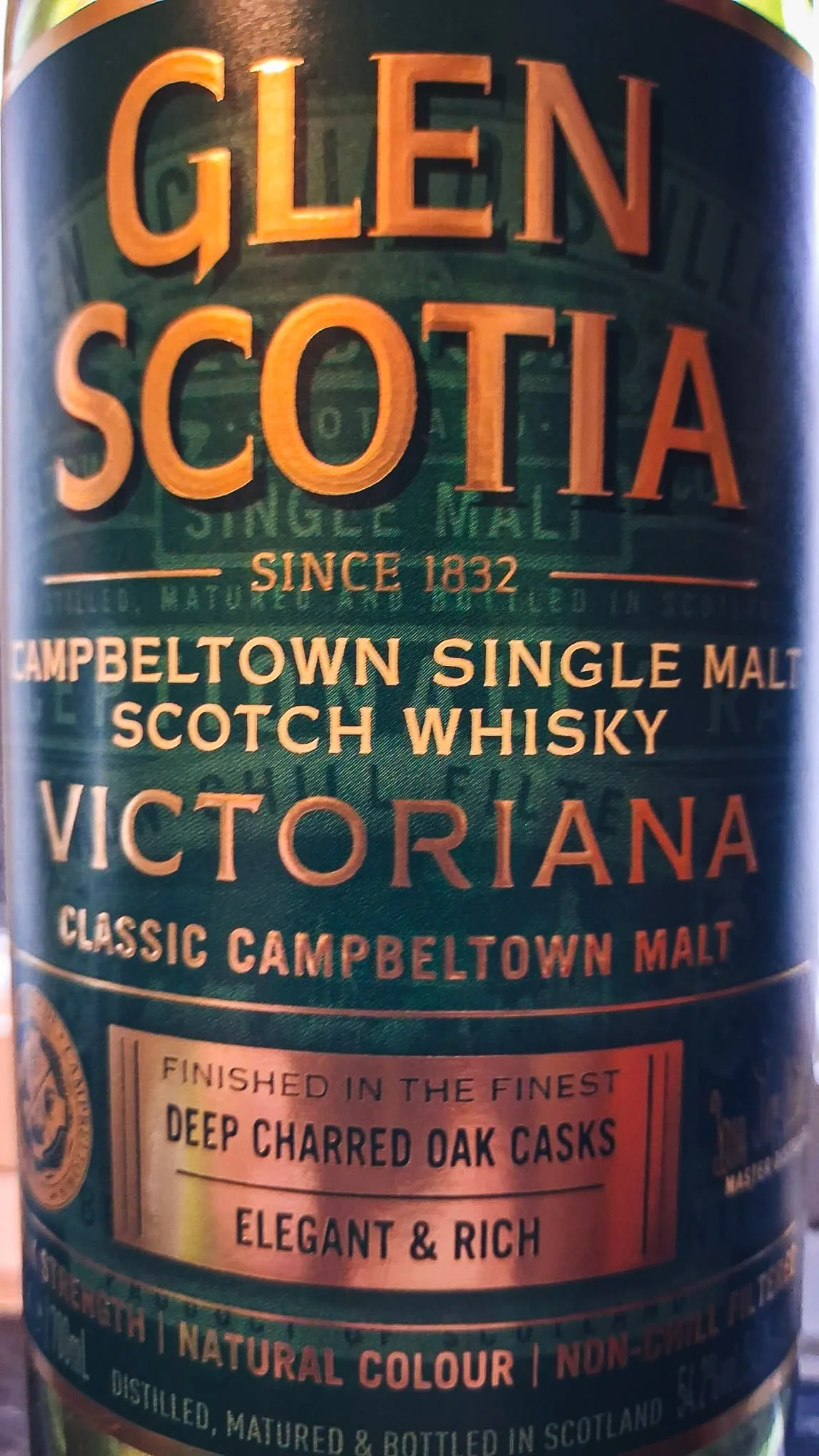 Glen Scotia Victoriana — Dramface